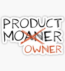 Product Moaner Sticker
