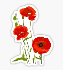 Poppy Sticker