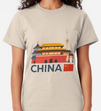 China, Beijing skyline Classic T-Shirt