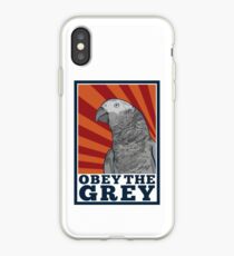Obey the Grey iPhone Case
