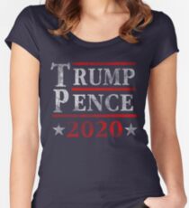Trump Pence 2020 Women's Fitted Scoop T-Shirt
