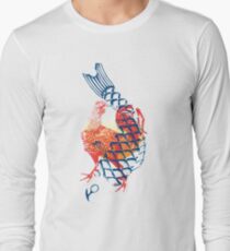 Camiseta de manga larga Carpa y Cockrel