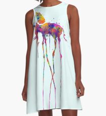 Dali Elephant A-Line Dress