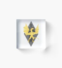 Akatosh Reborn as Martin Septim Acrylic Block