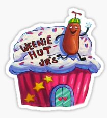Weenie Hut, Jr. Spongebob Squarepants Sticker