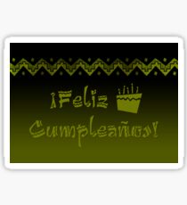 arriba feliz cumpleanos Sticker