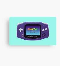 Game Boy Advance Canvas Print