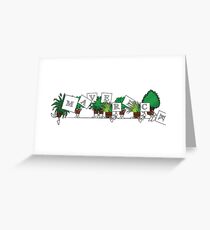 Plant Poses - Maverick! Greeting Card