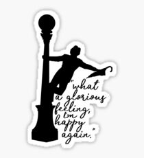 Singing in the Rain - Glorious Feeling Sticker