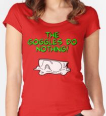 Safety Goggles Women's Fitted Scoop T-Shirt