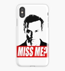 Miss Me? - Jim Moriarty - Sherlock iPhone Case