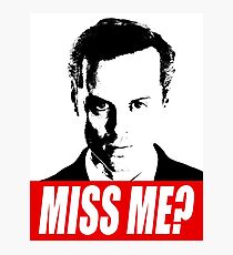 Miss Me? - Jim Moriarty - Sherlock Photographic Print