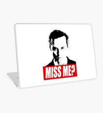 Miss Me? - Jim Moriarty - Sherlock Laptop Skin