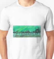 Green city landscape Unisex T-Shirt