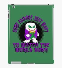 Joker Dr Who Adapoise iPad Case/Skin