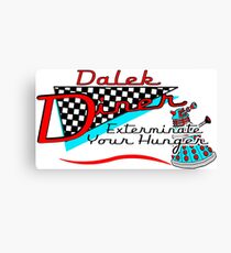 Dalek Diner 1 Canvas Print