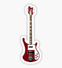 Bass Guitar Sticker