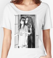 Flüsternde Frau Loose Fit T-Shirt