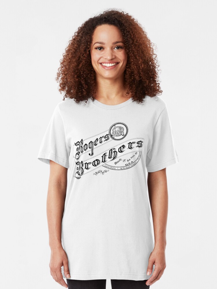 Alternate view of rogers bros monogram Slim Fit T-Shirt