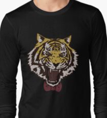 Bow Tie Tiger Long Sleeve T-Shirt