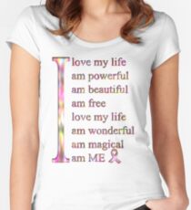I love ME Women's Fitted Scoop T-Shirt