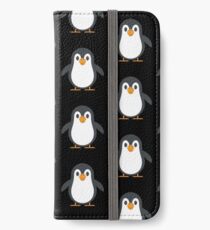 Cute Penguin Graphic Design Love Friend Happy iPhone Wallet/Case/Skin