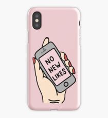 no new likes iPhone Case