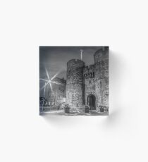 Westgate Towers lens Flare Acrylic Block