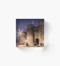 Westgate Towers Night Acrylic Block
