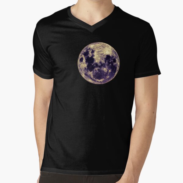 Full Moon V-Neck T-Shirt
