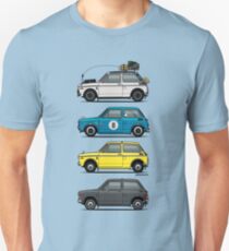 Stack of Honda N360 N600 Kei Cars Unisex T-Shirt
