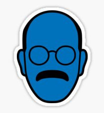 Arrested Development Tobias Blue Man Sticker