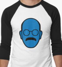 Entwicklung von Tobias Blue Man Baseballshirt für Männer