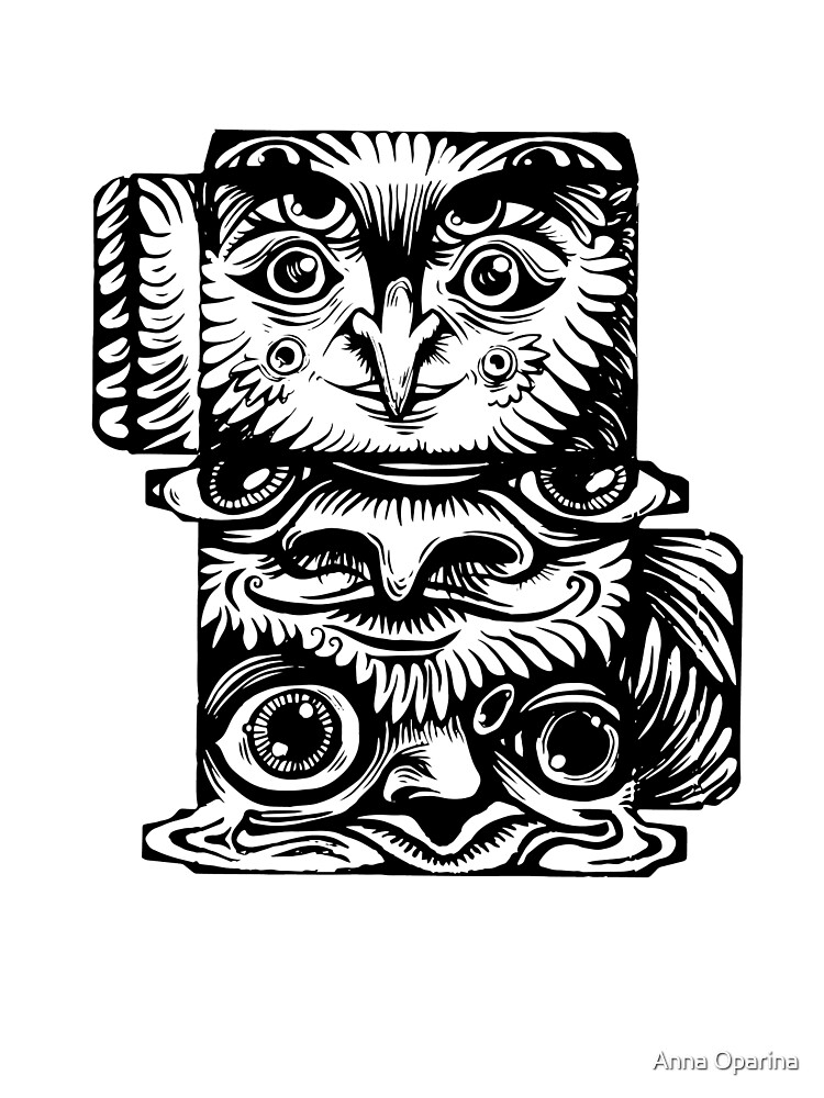 Strange Totem by Oparina