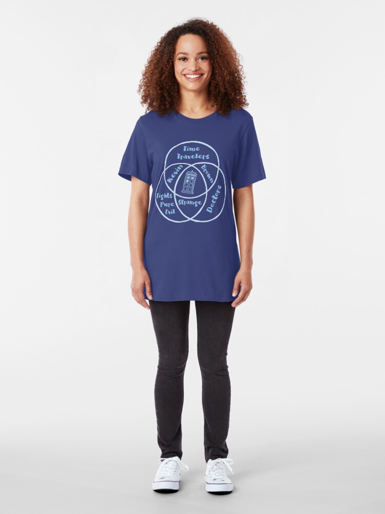 Alternate view of Who, What, Venn Slim Fit T-Shirt