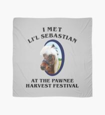 Met li'l sebastian at pawnee harvest festival Scarf