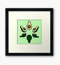 AVOCADO 360 Framed Print