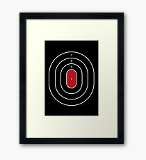 Target Framed Print
