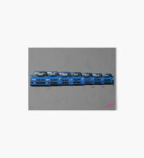 Subaru WRX STi generations - Poster V2 Art Board