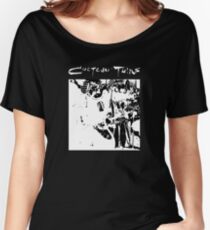 Cocteau Twins - Black and White Women's Relaxed Fit T-Shirt