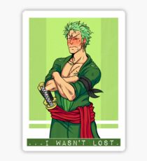 I Wasn't Lost Sticker
