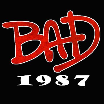 Michael Jackson Bad Classic Retro 80s Music T Shirt / Hoodie