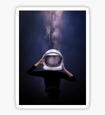 the astronaut Sticker