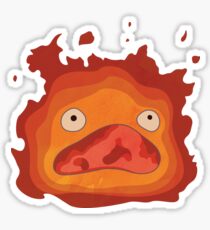 Shrieking Calcifer Sticker