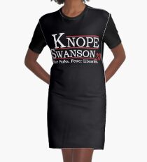 Knope Swanson 2020 Graphic T-Shirt Dress