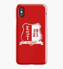St.George Rugby League: Established Shield iPhone Case