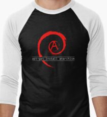 apt-get install anarchism Men's Baseball ¾ T-Shirt