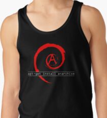 apt-get install anarchism Men's Tank Top