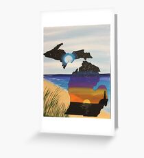 Michigan Greeting Card