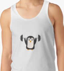 Penguin Weightlifting Tank Top